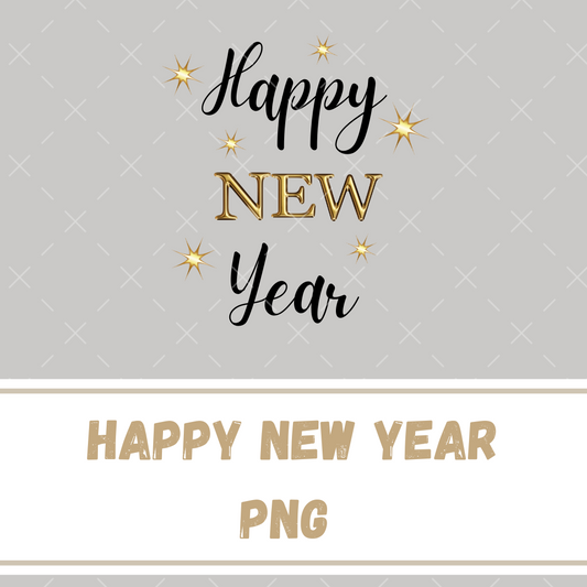 Digital Download- Happy New Year PNG